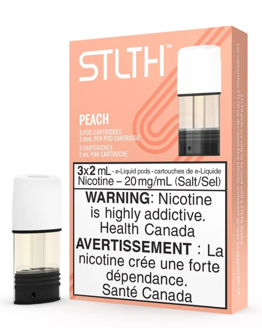 Stlth Pods  Peach