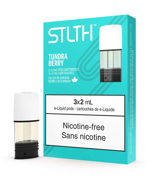 Stlth Pods Nicotine Free Tundra Berry