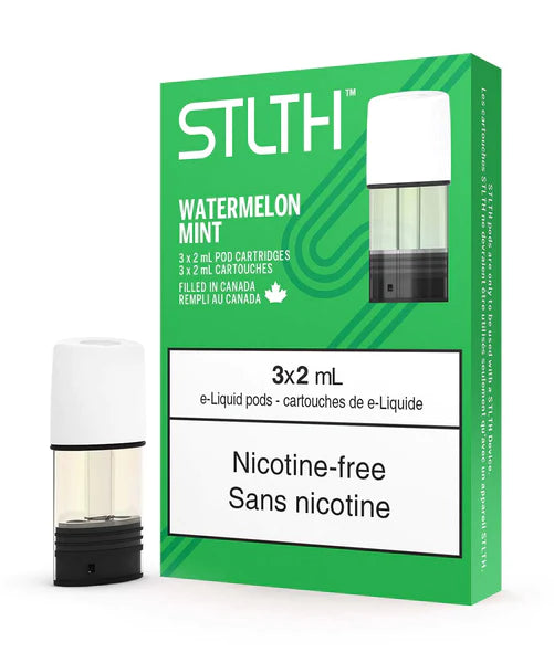 Stlth Pods Nicotine Free Watermelon Mint