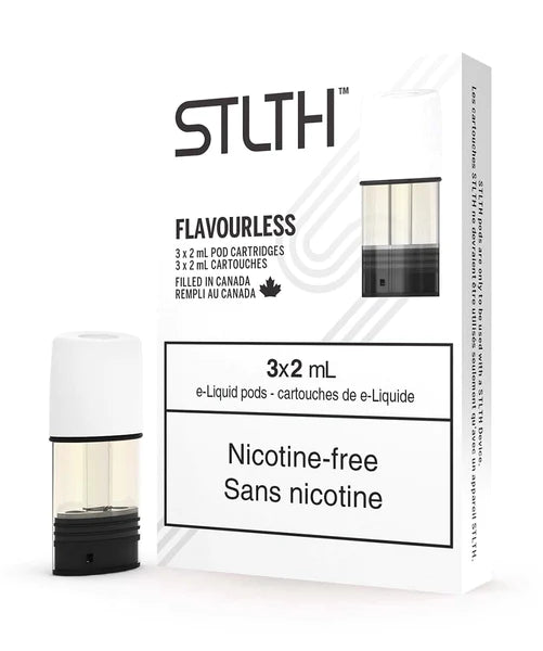 Stlth Pods Nicotine Free Flavourless