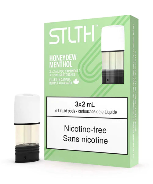 Stlth Pods Nicotine Free Honeydew Menthol