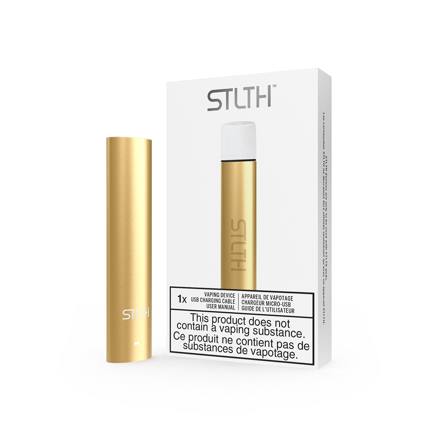 Stlth Metal Device Gold Metal