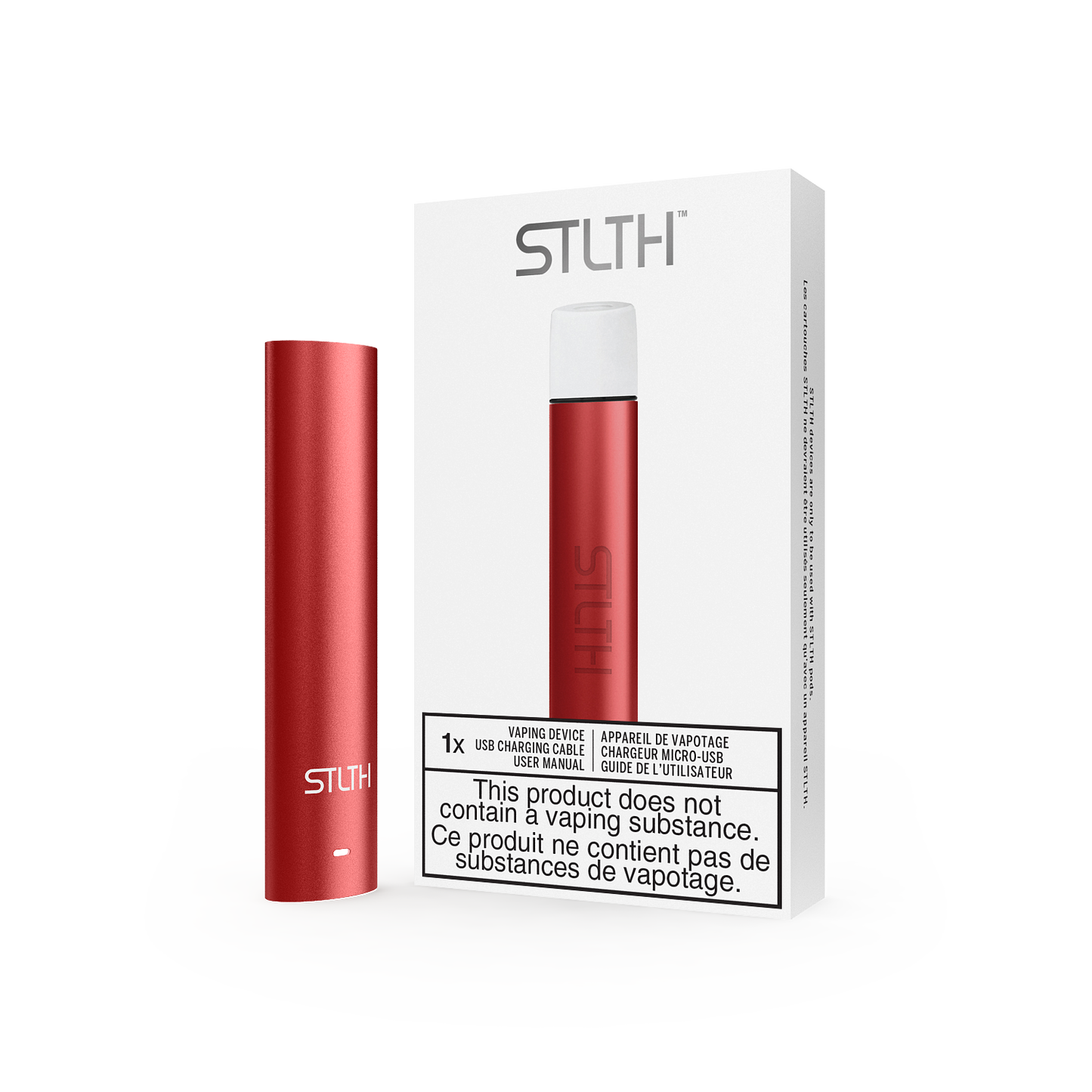 Stlth Metal Device red metal