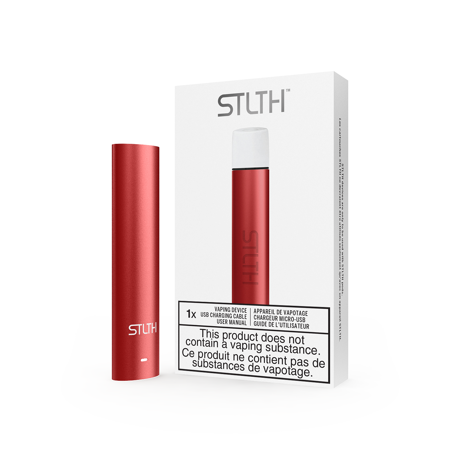 Stlth Metal Device red metal